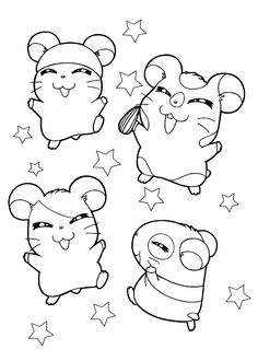 236x330 Cute Hamster Coloring Pages Coloring Pages
