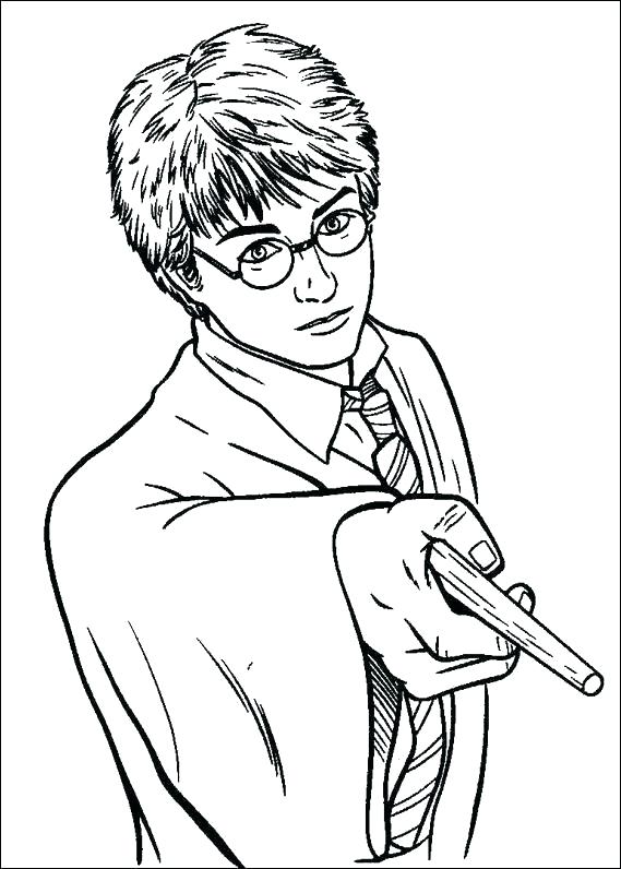 569x796 Elegant Harry Potter Coloring Pages Pdf Or Trend Harry Potter Free