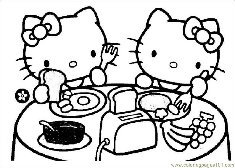 794x567 Hello Kitty Coloring Pages Games Hellokitty Coloring Page Free