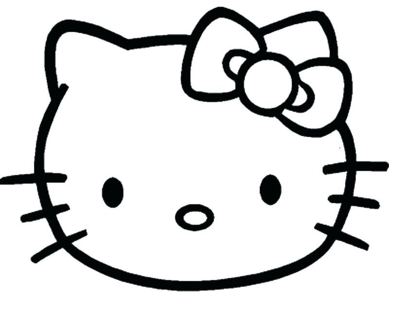 829x644 Free Hello Kitty Coloring Pages Free Hello Kitty Valentine