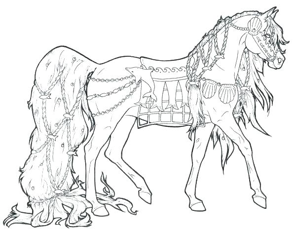 600x476 Horse Coloring Pages Printable Icontent