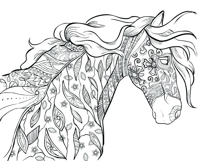736x568 Race Horse Coloring Pages Free Horse Coloring Pages Printable