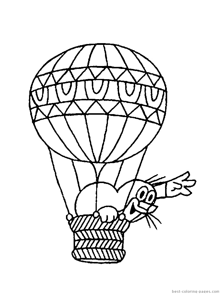 757x1009 Hot Air Balloon Colouring Pictures Hot Air Balloon Basket Coloring