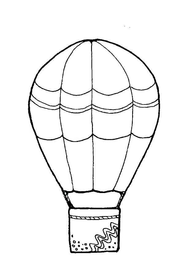 600x891 Detailed Hot Air Balloon Coloring Page Printable Coloring Fresh