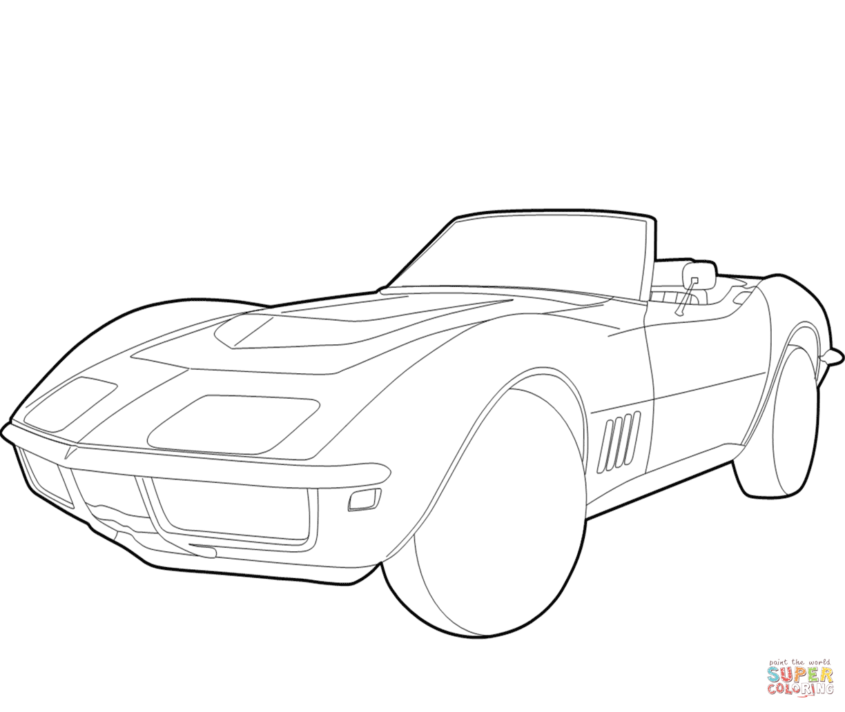 1224x1032 Camaro Coloring Pages Printable Of Chevy For Adults Camaros Trucks