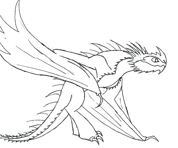 600x498 Dragon Coloring Pages Printable Dragon Coloring Pages Printable