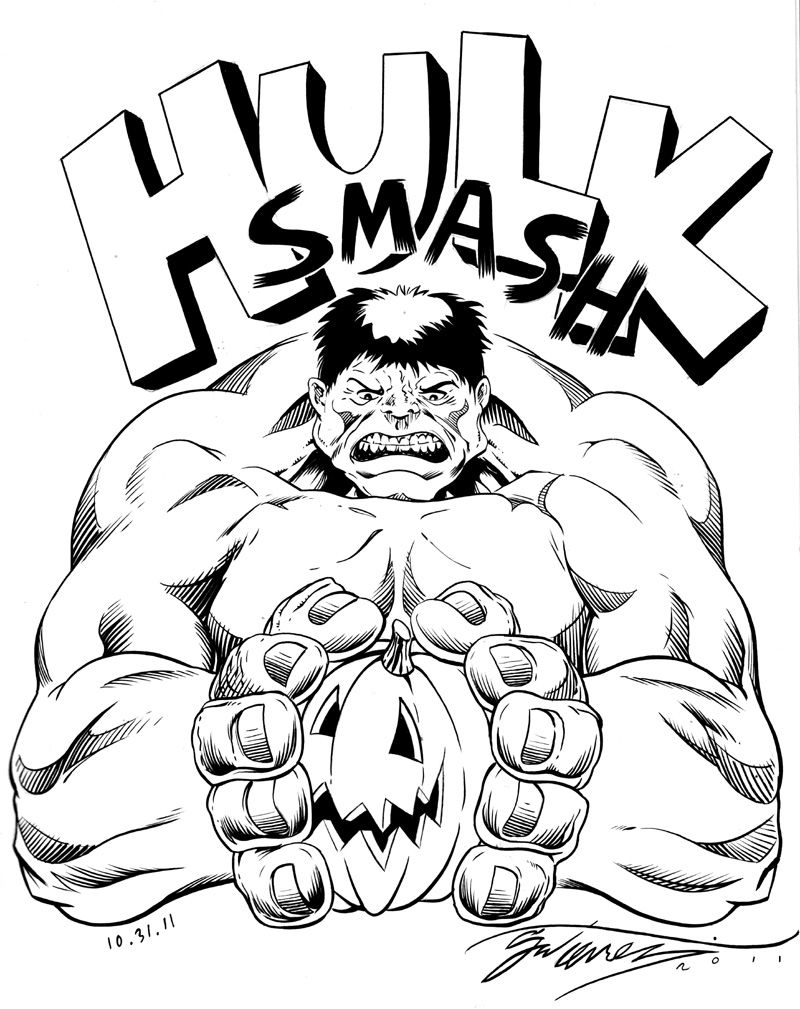 800x1009 Incredible Hulk Coloring Pages Free Download The Hunk Superhero