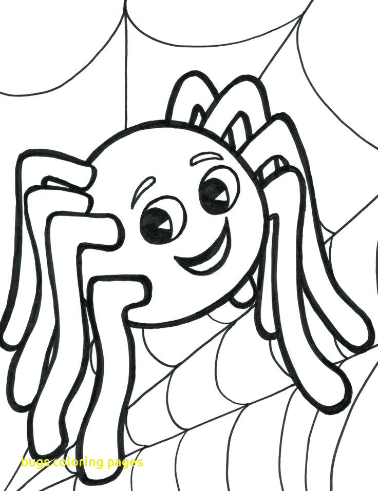 736x957 Bugs Coloring Pages With Free Printable Insect Coloring Pages