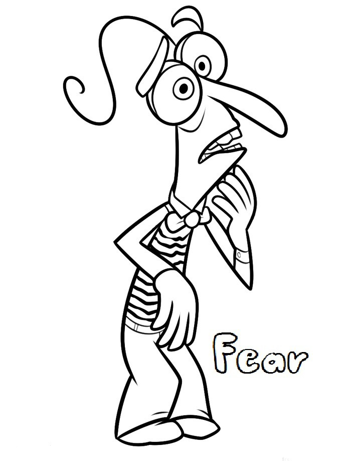700x918 Inside Out Coloring Pages