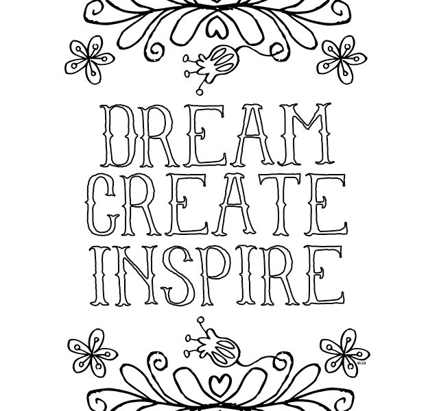 640x600 Free Printable Inspirational Coloring Pages Kids Coloring Page