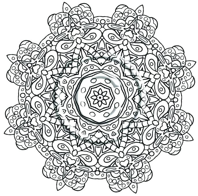 687x683 Free Intricate Coloring Pages Free Intricate Coloring Pages