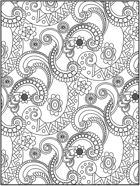 550x731 Detailed Coloring Pages For Older Kids