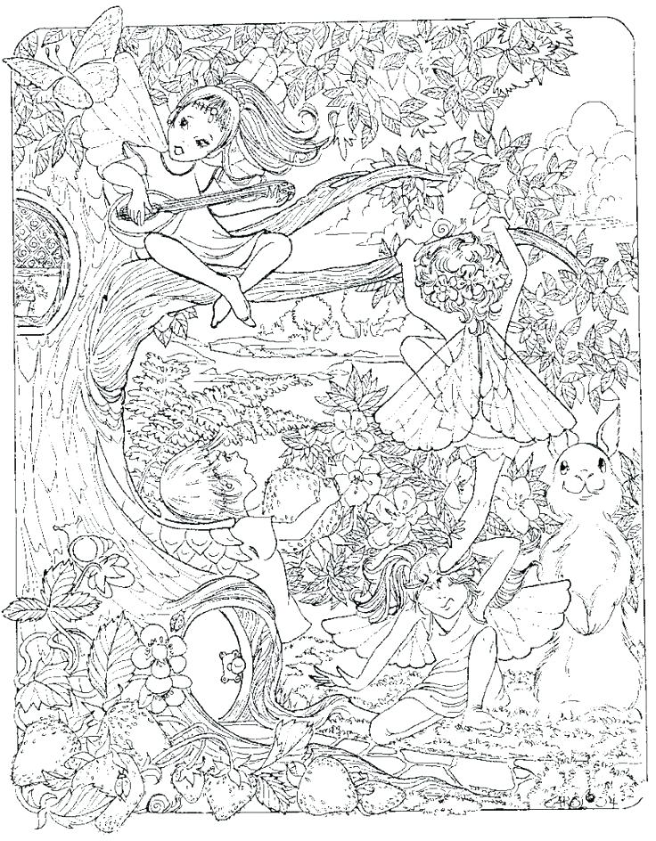736x944 Free Intricate Coloring Pages
