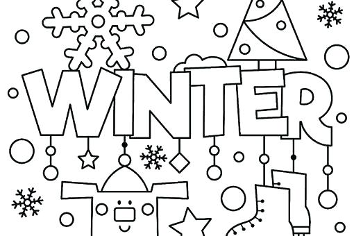 510x340 January Coloring Pages Free Printable Coloring Pages For Winter