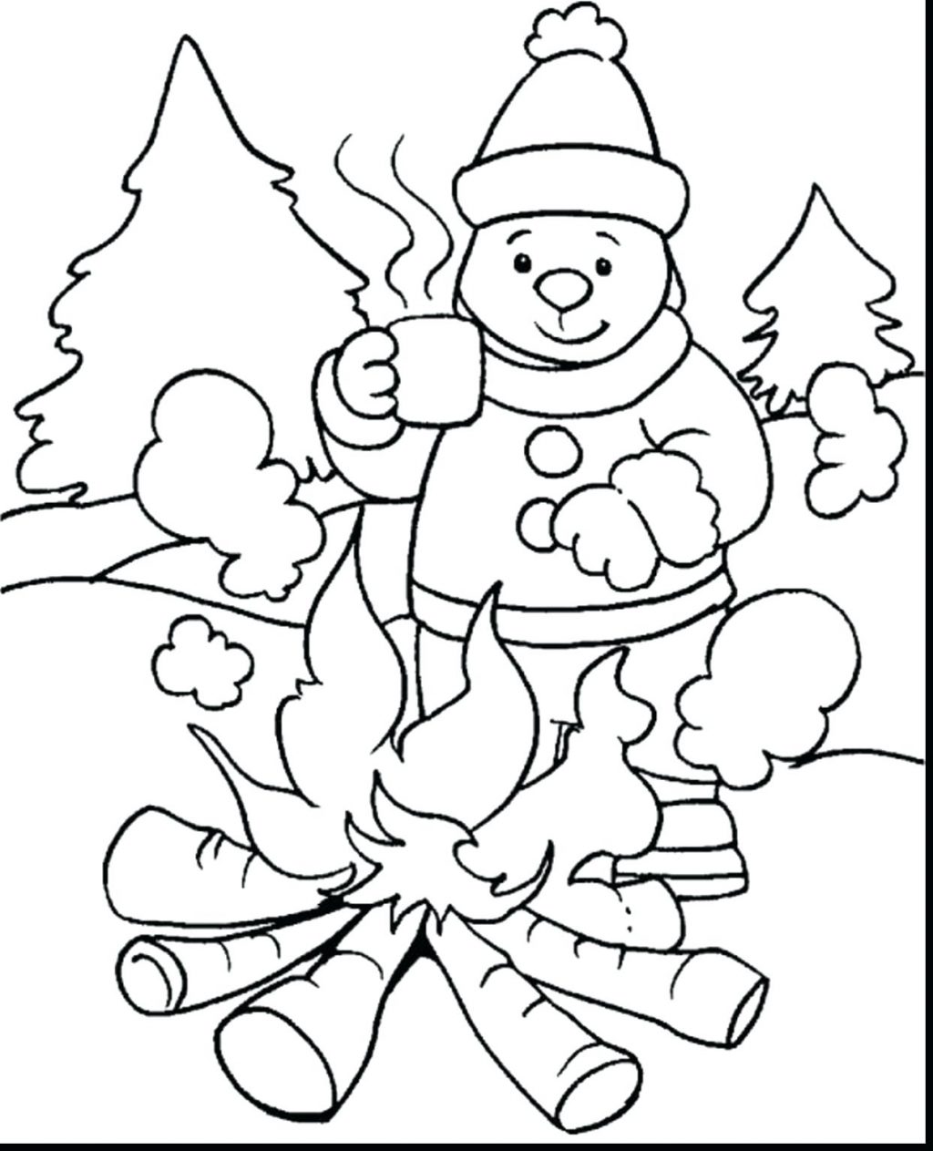 1024x1263 Coloring Pages January Coloring Pages Unbelievable Printable