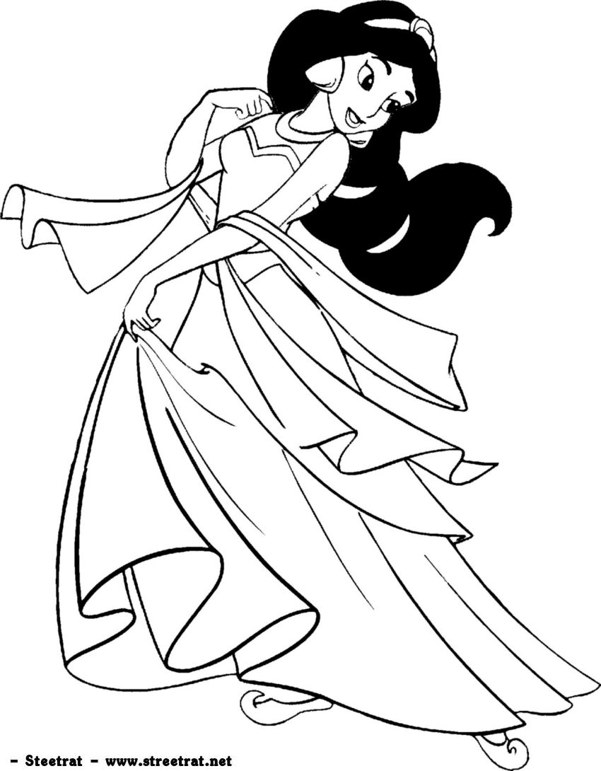 850x1090 Jasmine Coloring Pages Download And Print For Free