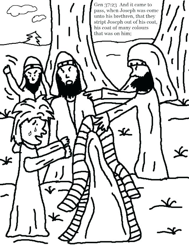 640x828 Joseph Coloring Pages Joseph Coloring Pages Free