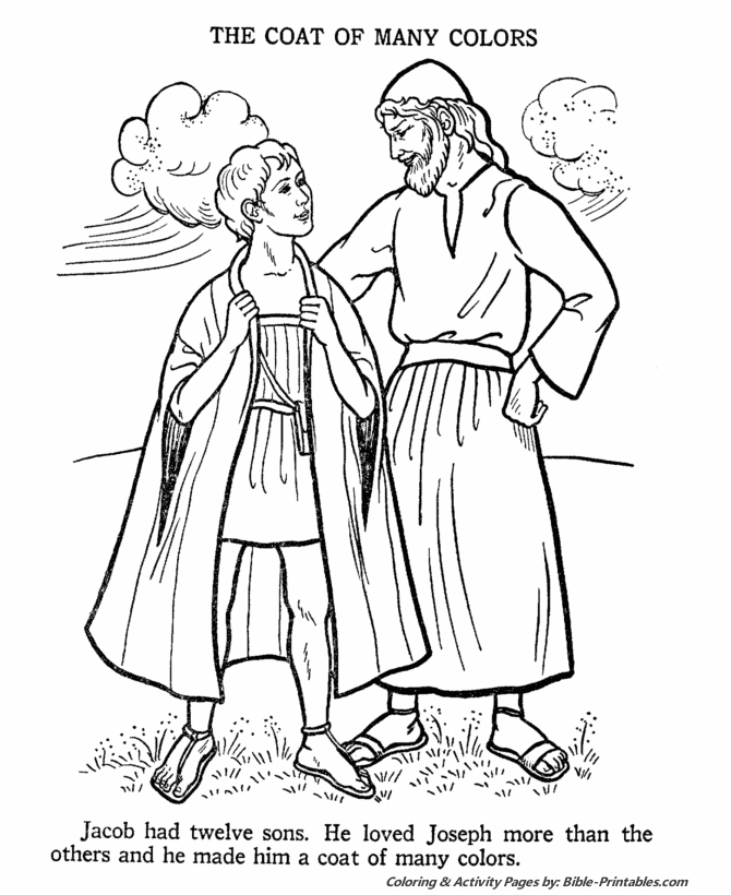 670x820 Joseph Coloring Pages Printable Free
