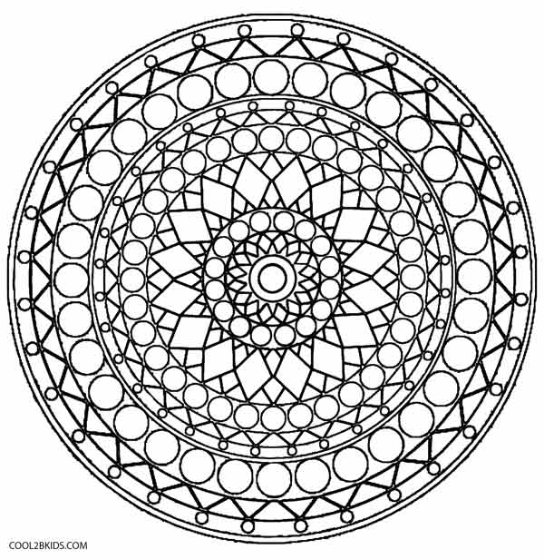 600x616 Heavenly Kaleidoscope Coloring Pages Colouring In Humorous