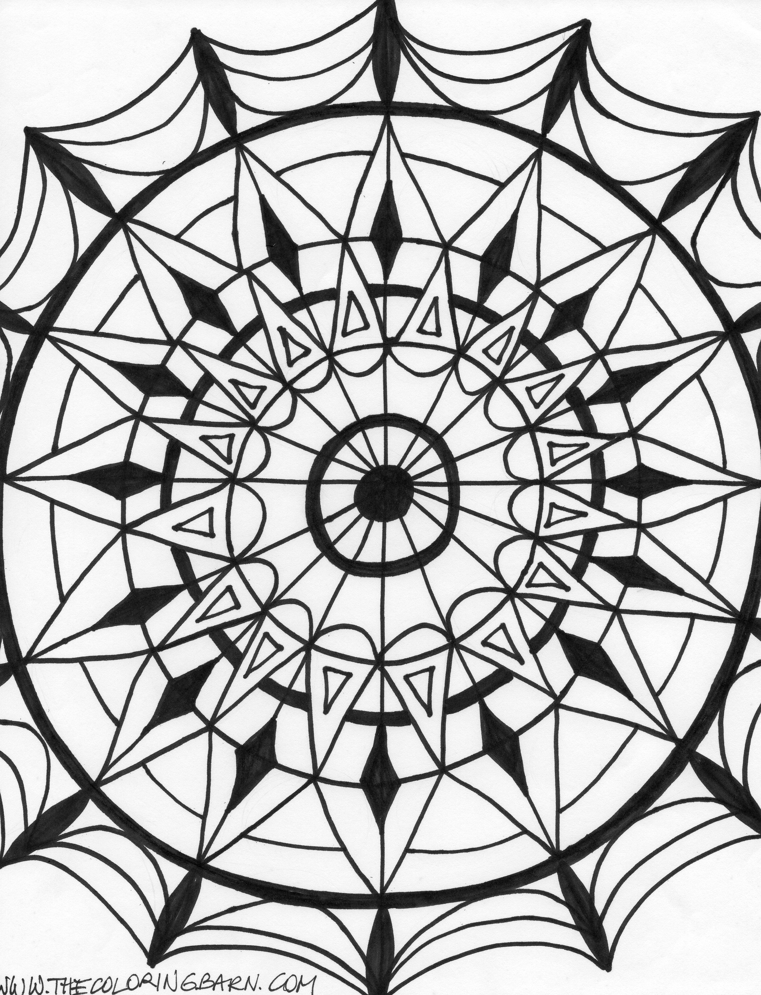 2477x3239 Printable Kaleidoscope Patterns Kaleidoscope Coloring Pages