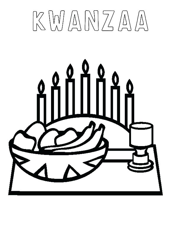 600x776 Kwanzaa Coloring Page Happy Coloring Pages Page Free Printable