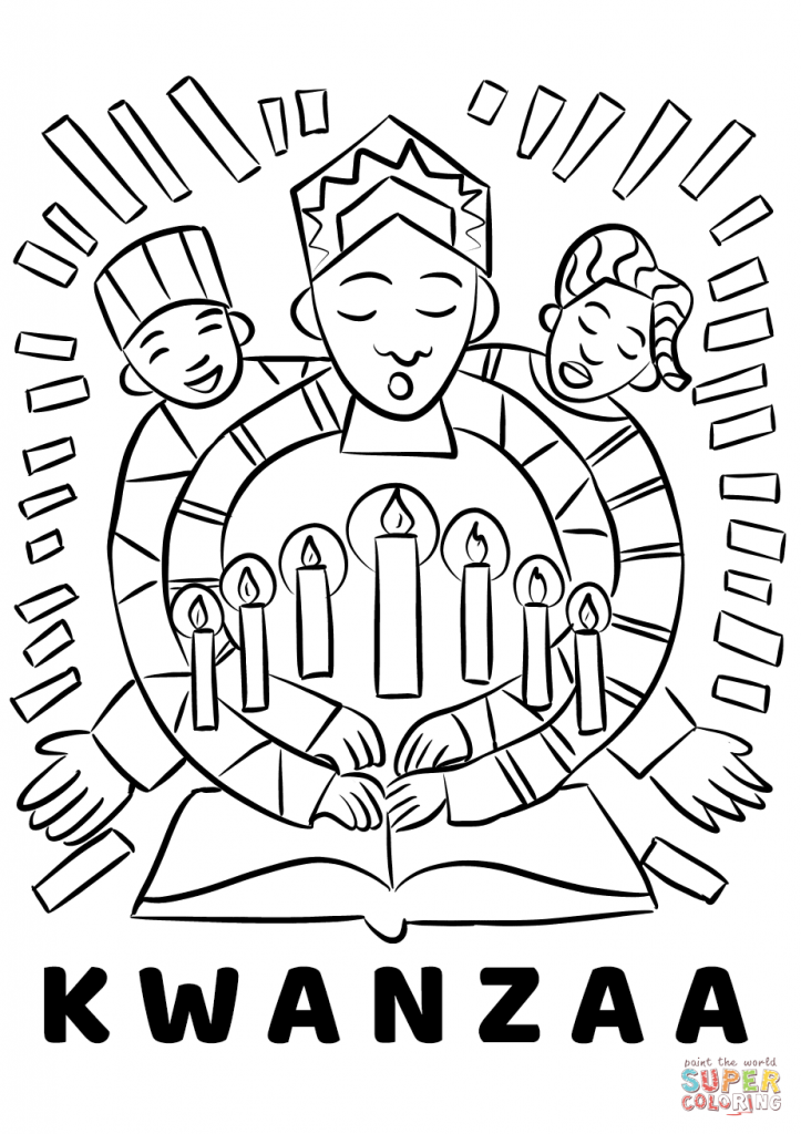 723x1024 Kwanzaa Coloring Sheets