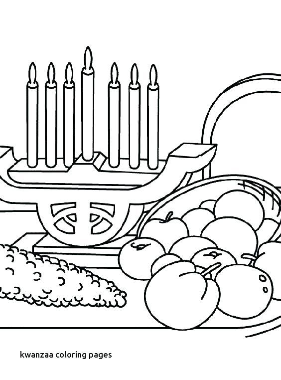564x762 Kwanzaa Coloring Pages Printable