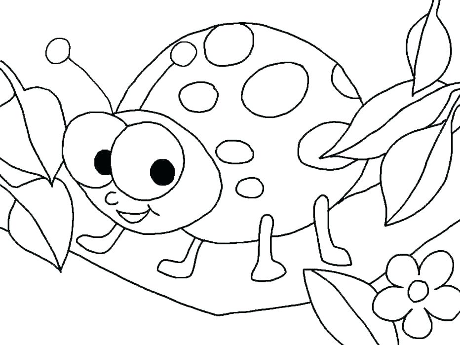 932x699 Ladybug Coloring Pages Ladybugs Coloring Page Ladybug Girl