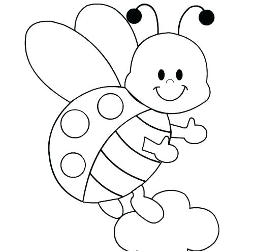 500x493 Ladybug Picture To Color Lovely Coloring Page Ladybug Crayola