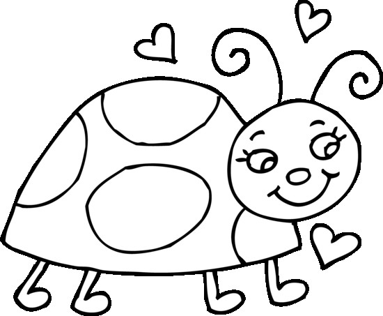 550x453 Free Ladybug Coloring Pages To Print Out And Color Colouring Book