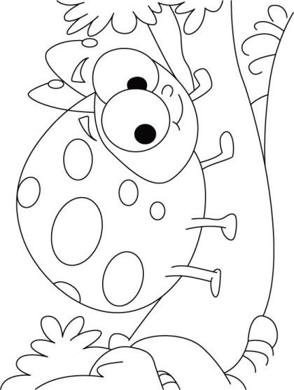 420x556 Happy Ladybug Coloring Pages Download Free Happy Ladybug