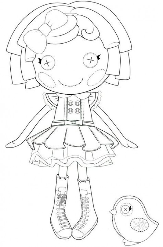 520x788 Lalaloopsy Coloring Pages