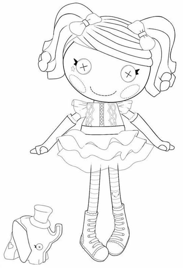 600x876 Lalaloopsy Coloring Pages Printable