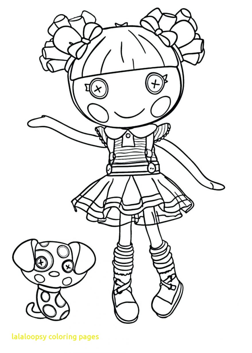 878x1229 Lalaloopsy Coloring Pages With Bold Inspiration Printable