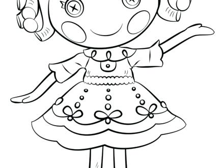 440x330 Printable Lalaloopsy Coloring Pages