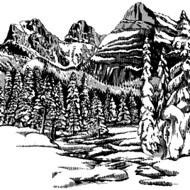 268x268 Coloring Pages Free Coloring Pages Of Adult Landscape, Landscape