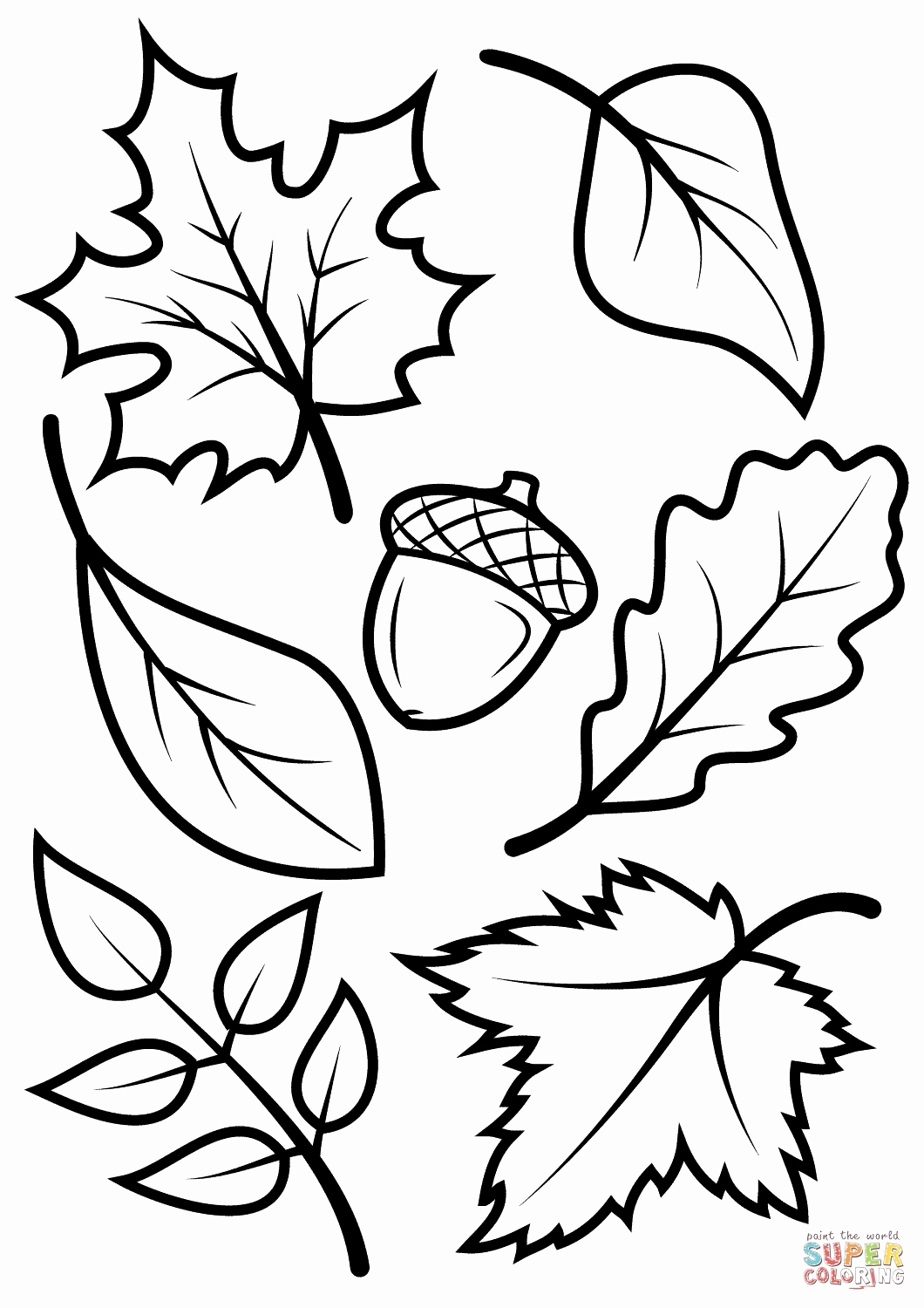 1060x1500 Fall Leaves Coloring Pages Printable Best Of Fall Leaves
