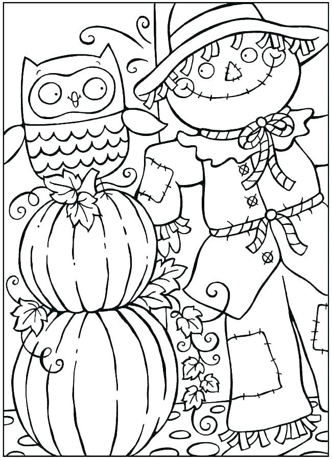 650x900 Fall Coloring Sheets To Print Free Fall Coloring Sheets Coloring