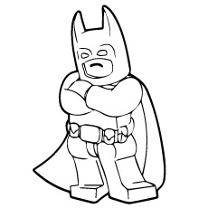 230x230 Batman Coloring Pages Free Printable For Kids