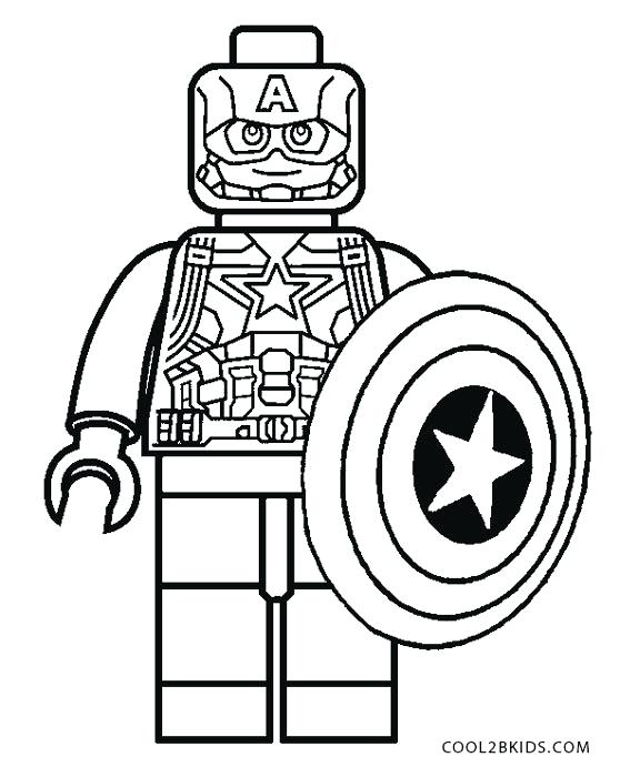 558x700 Free Printable Captain America Coloring Pages For Kids