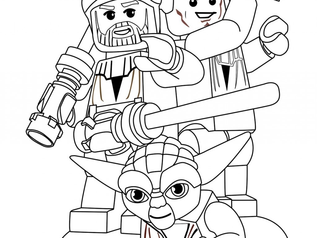 1024x768 Lego Star Wars Coloring Pages Free Lego Star Wars Coloring