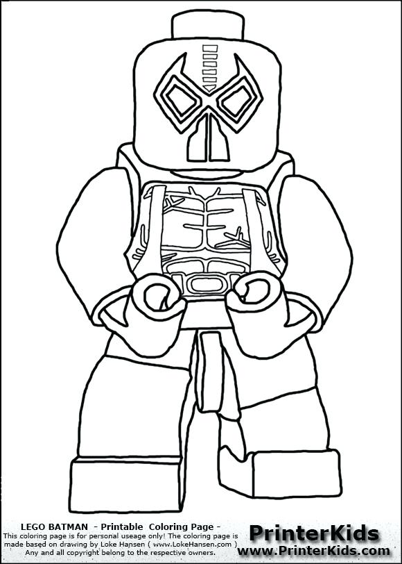 580x812 Lego Coloring Pages Free Printable