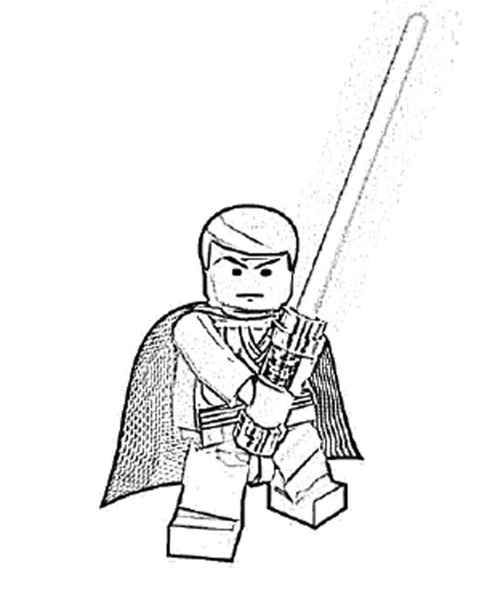 1000x1224 Free Coloring Pages Lego Star