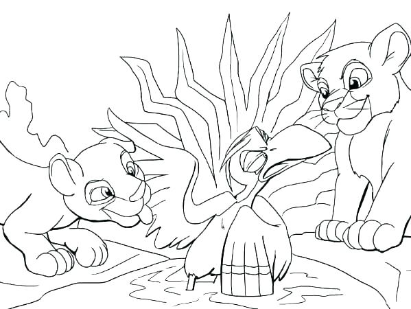 599x450 Lion Coloring Page Anime Princess Coloring Pages Lion Coloring