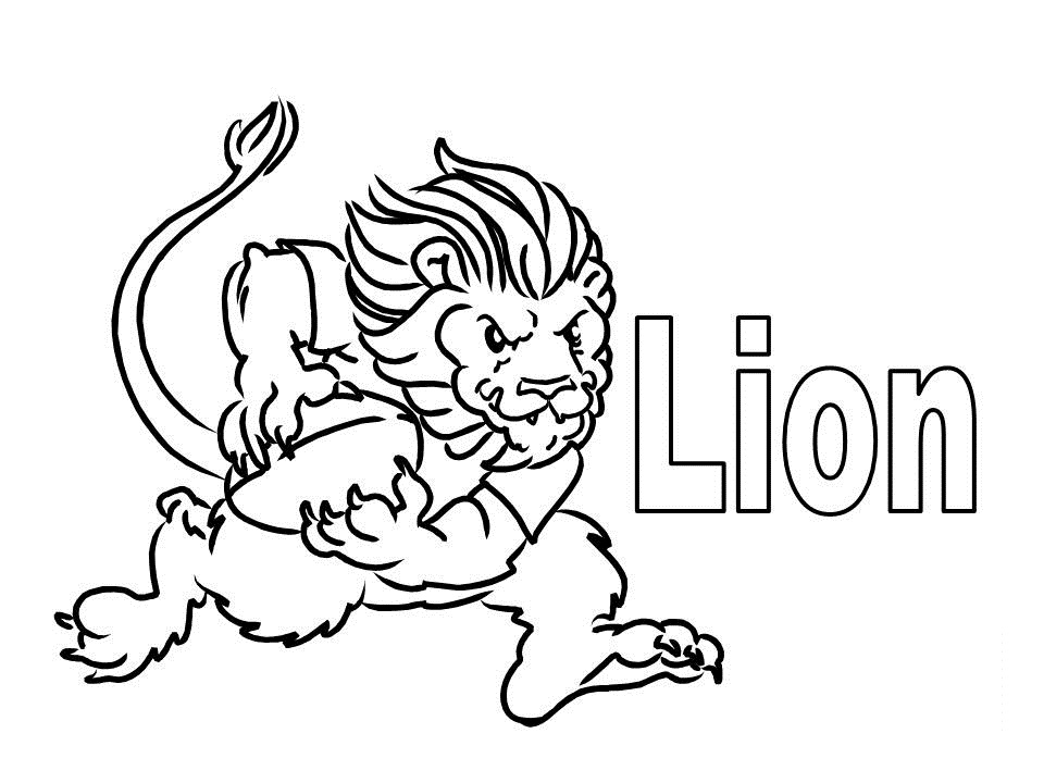 960x720 Free Printable Lion Coloring Pages For Kids