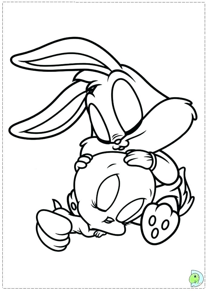 691x960 Looney Tunes Printable Coloring Pages Baby Coloring Pages Baby