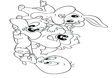 476x333 Baby Looney Toons Coloring Pages Tunes Coloring Pages Printable