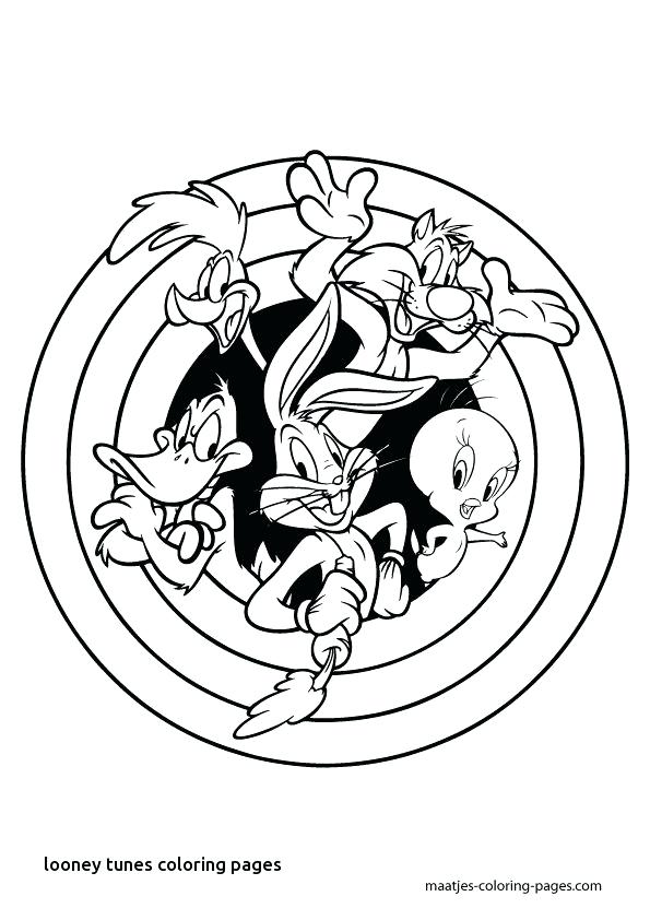 595x842 Looney Tunes Coloring Pages Printable