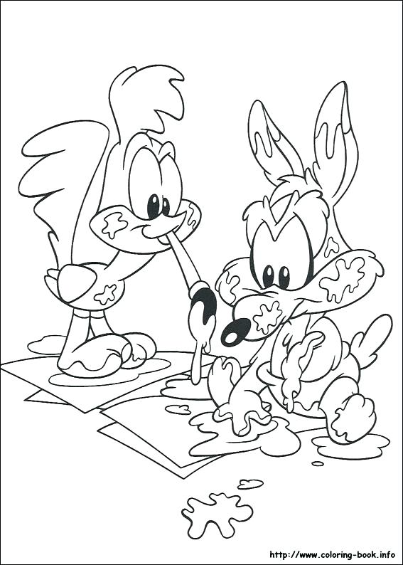 567x794 Baby Looney Tunes Coloring Pages Tunes Coloring Sheets Baby Tunes