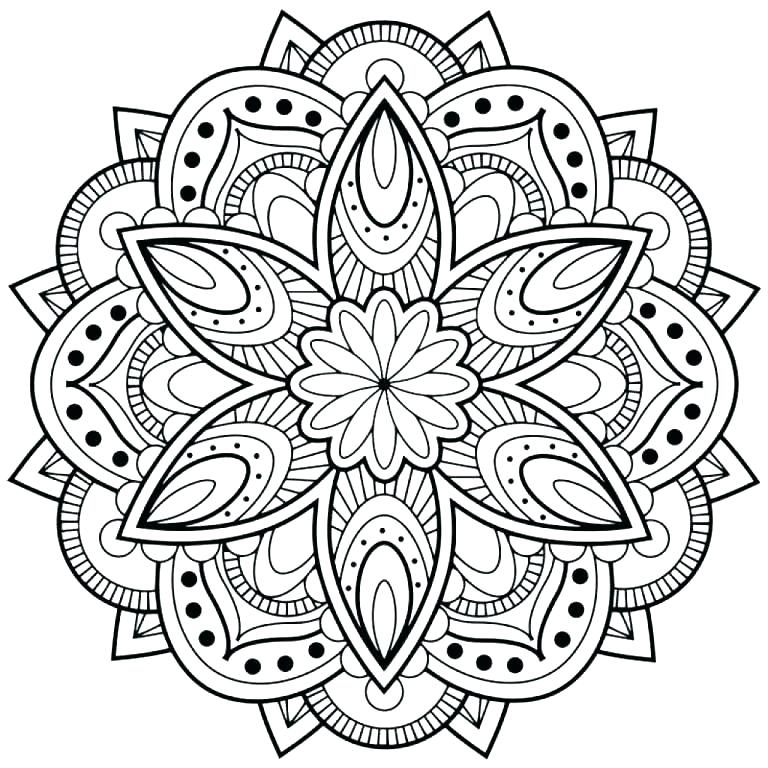 768x768 Coloring Pages Com Mandala Coloring Pages Mandala Coloring